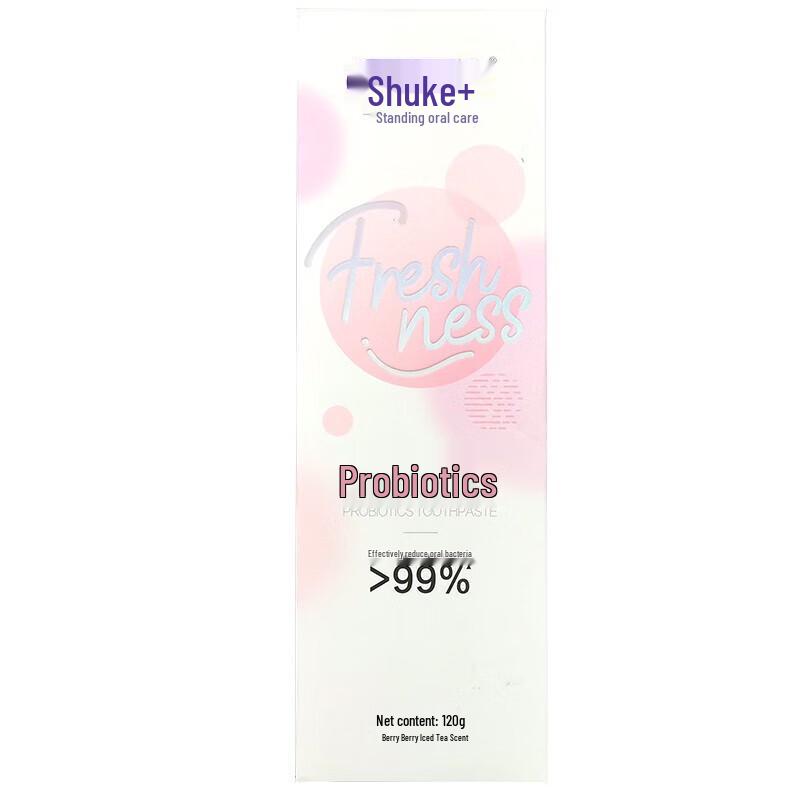 

Shuke Fresh Breath Probiotic Toothpaste - Berry Iced Tea 120g