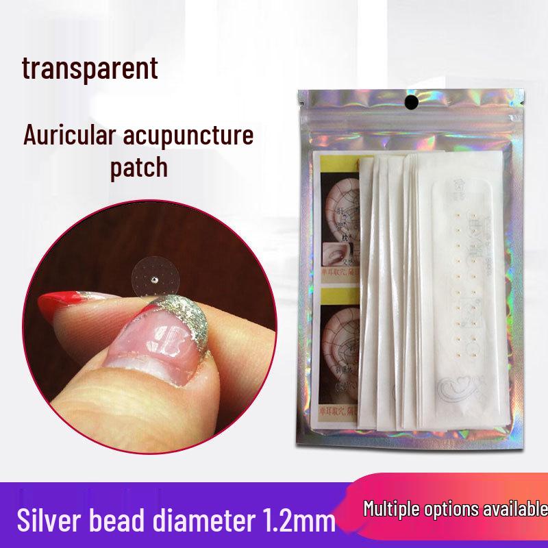 Kristalltransparente Ohr-Akupressur-Massageaufkleber