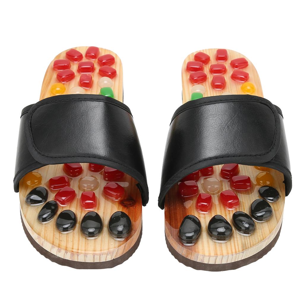 Akupressur Fußmassage Hausschuhe Reflexzonenmassage Akupunkturpunkt Stimulation Schuhe für Männer Frauen 43?44