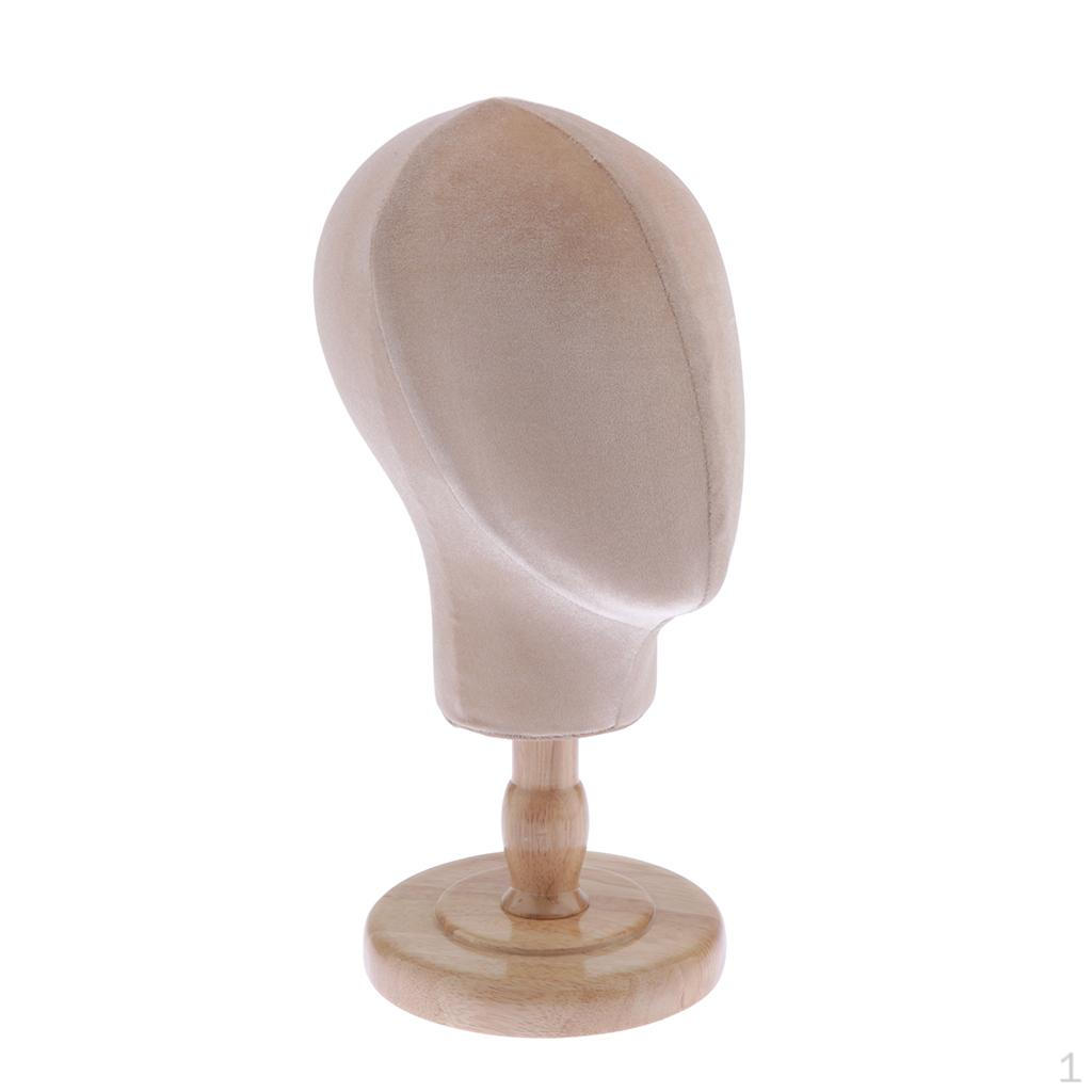 

Rack Wig Storage Display Organize Stand Wooden Base Skin