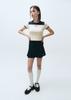 Malitteseupocheu Mouvement W Classic Logo Wrap Skirts Shorts Black