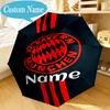 Custom Name Umbrella Munich Crest Umbrella 8-Frame for Travel, Camping, Casual Lightweight Portable, Essential for Family Gifts