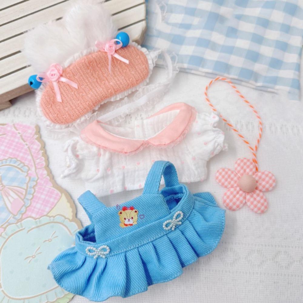 

Сменный наряд 20 см хлопковая кукольная одежда ковбойское платье плюшевые игрушки одежда девочка подарок 1 set