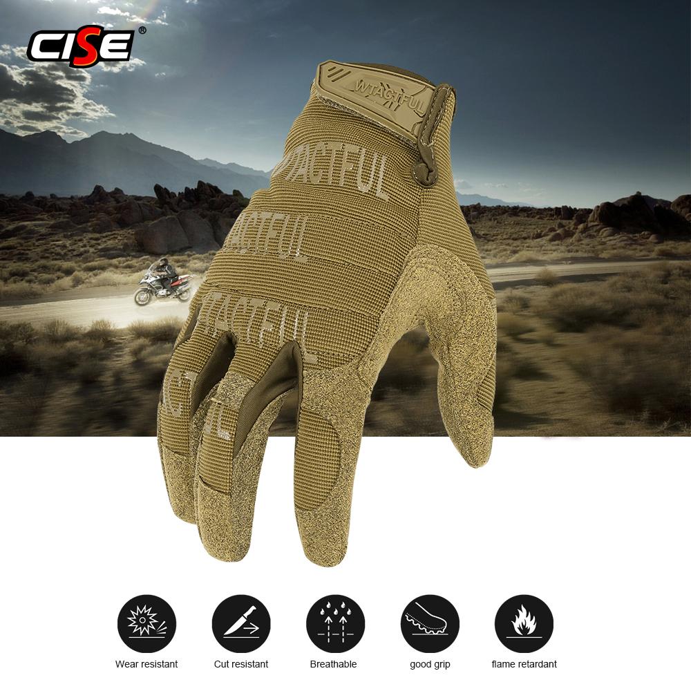 Мотоциклетные перчатки с полным пальцем — фото 13