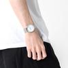Klon Watch Connection Halfshell Latter Silver Mesh 38mm