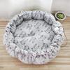 Universal Pet Nest: Medium & Large Pumpkin-Style Cushion for Cats and Dogs