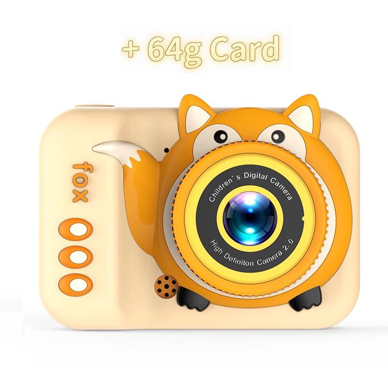 New Instant Children's Print Camera StrapLittle SLR Children's Camera Cartoon HD Dual Camera Digital Camera