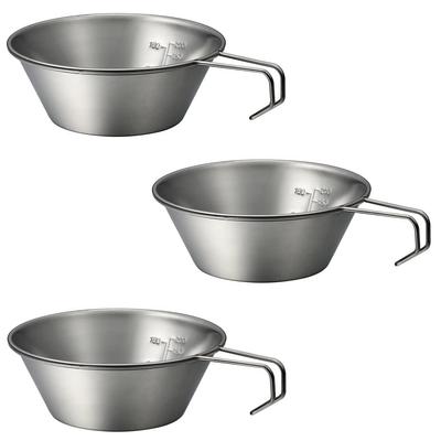 NANGGEAR Camp Sierra Cup 3pcs (Nanko Gear) 21111(S-220-3P)