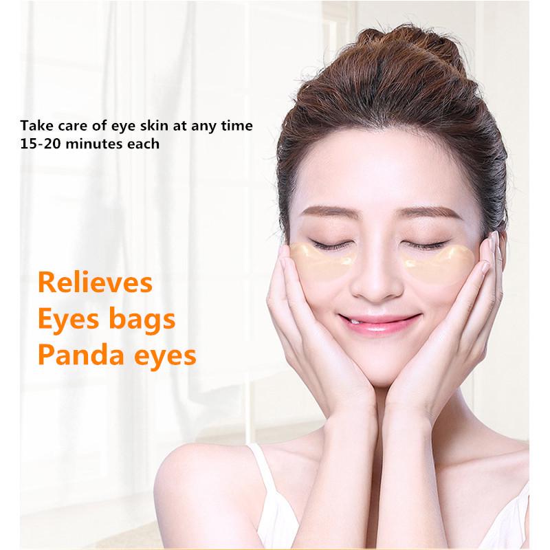 Golden Snail Hydrating Eye Mask Hydrating Moisturizing Eye Mask