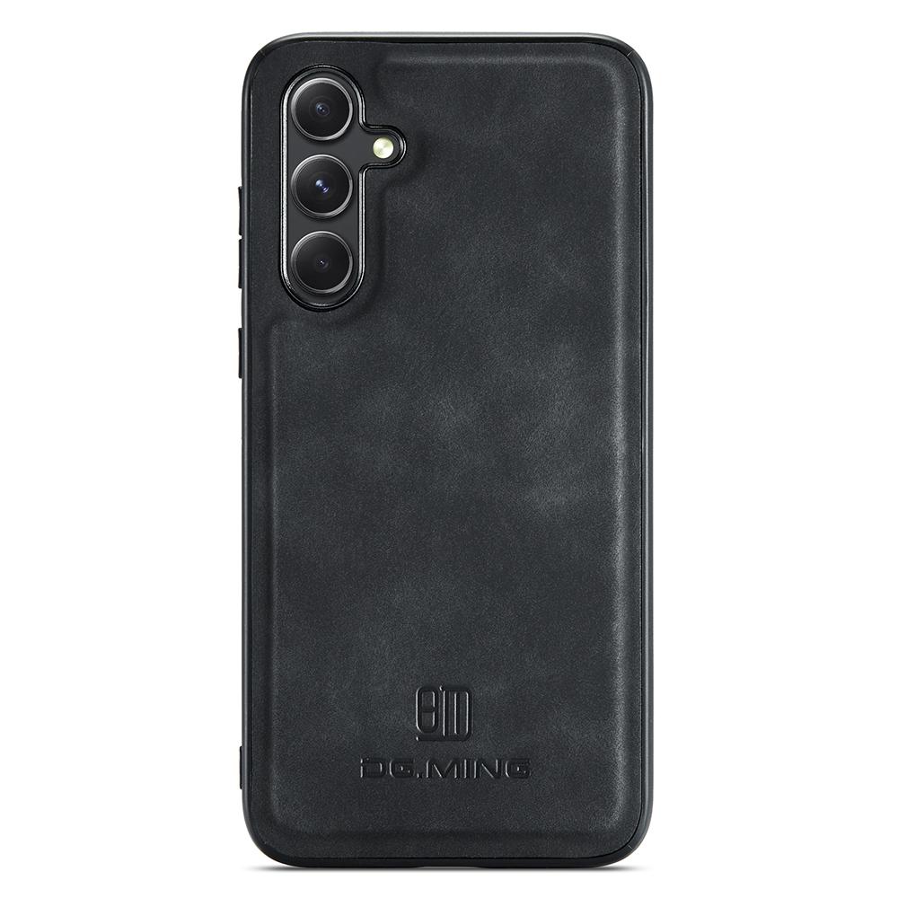 DG.MING PU+PC+TPU Case for Samsung Galaxy A34 5G Protective Case Drop-Proof Phone Cover