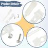 200 Pieces Jacket Zippers Zipper Repair Kit Backpack Replacement Pulls Zip Heads Reusable