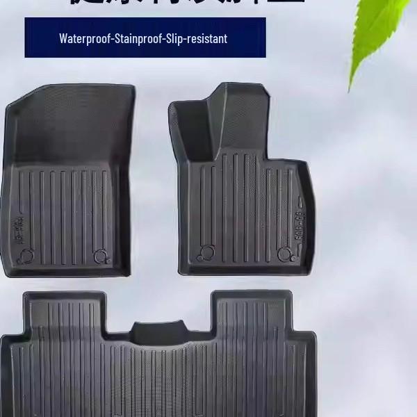 Toyota ETIOS 2018 LHD TPE Floor Mats: Eco-friendly, Odorless, Waterproof, Wear-resistant, Anti-slip.