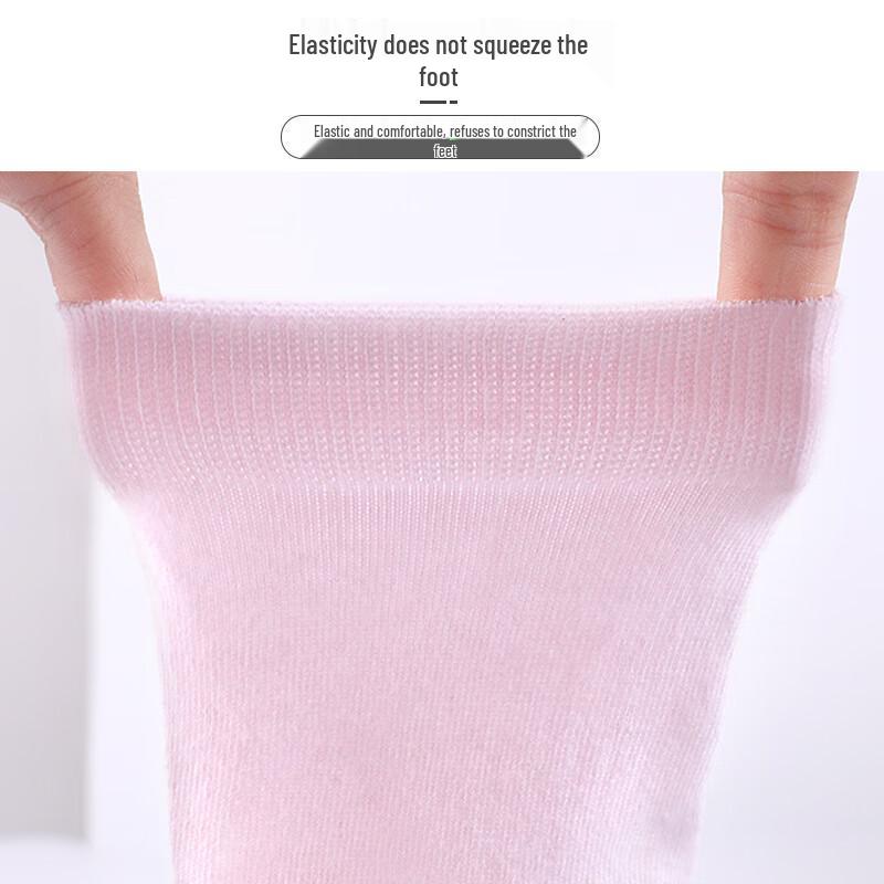 Langsha Women's Mid-Calf Cotton Socks