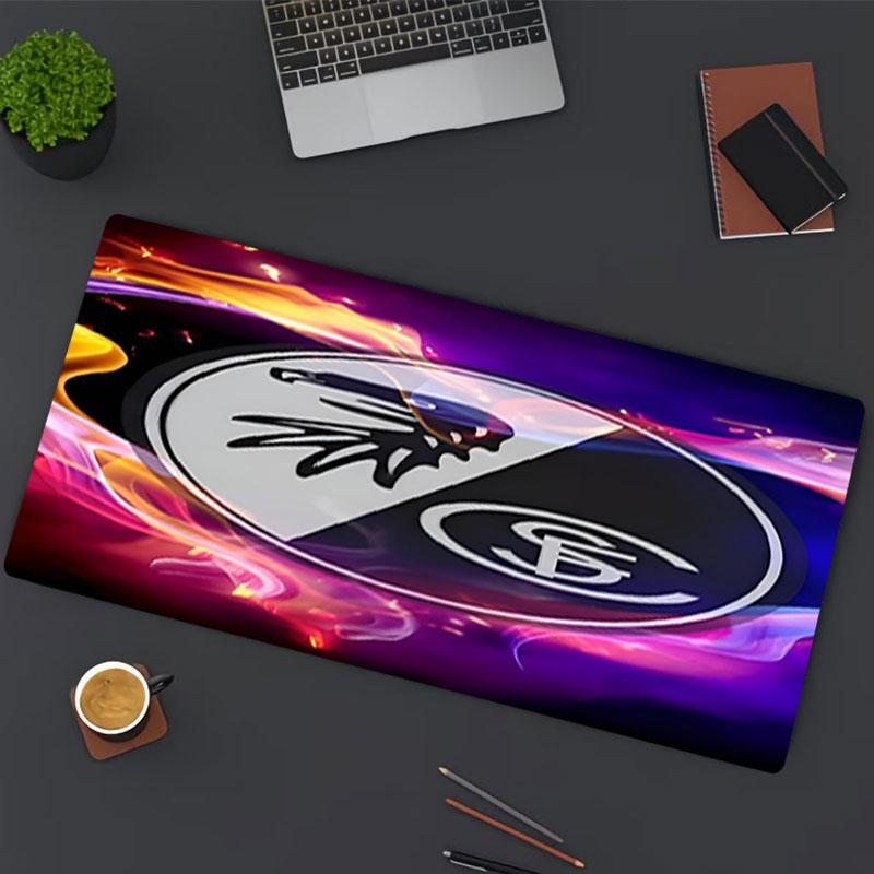 SC Freiburg Print Mouse Pad, for Keyboard Pad Laptop PC Mat for Office Home Use, Desk Decor, Perfect Birthday Gift for Gamers