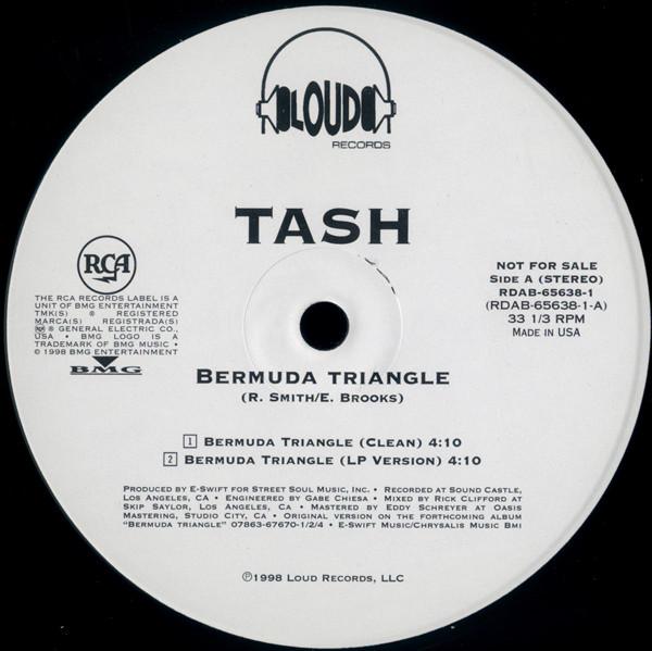 

12inch Record TASH Bermuda Triangle RDAB656381 RCA 1999 US Rap HipHopRB Used