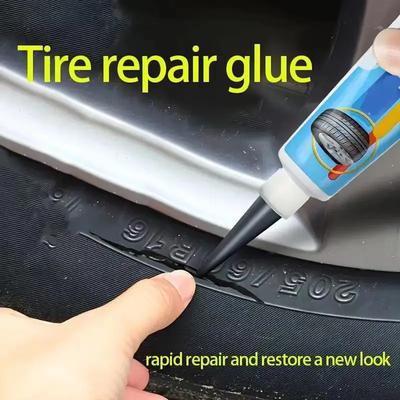 Tire Repair Black Glue Liquid Strong Rubber Car Instant Strong Tools Wear-resistant Non-corrosive Adhesive Instant Bond Repair