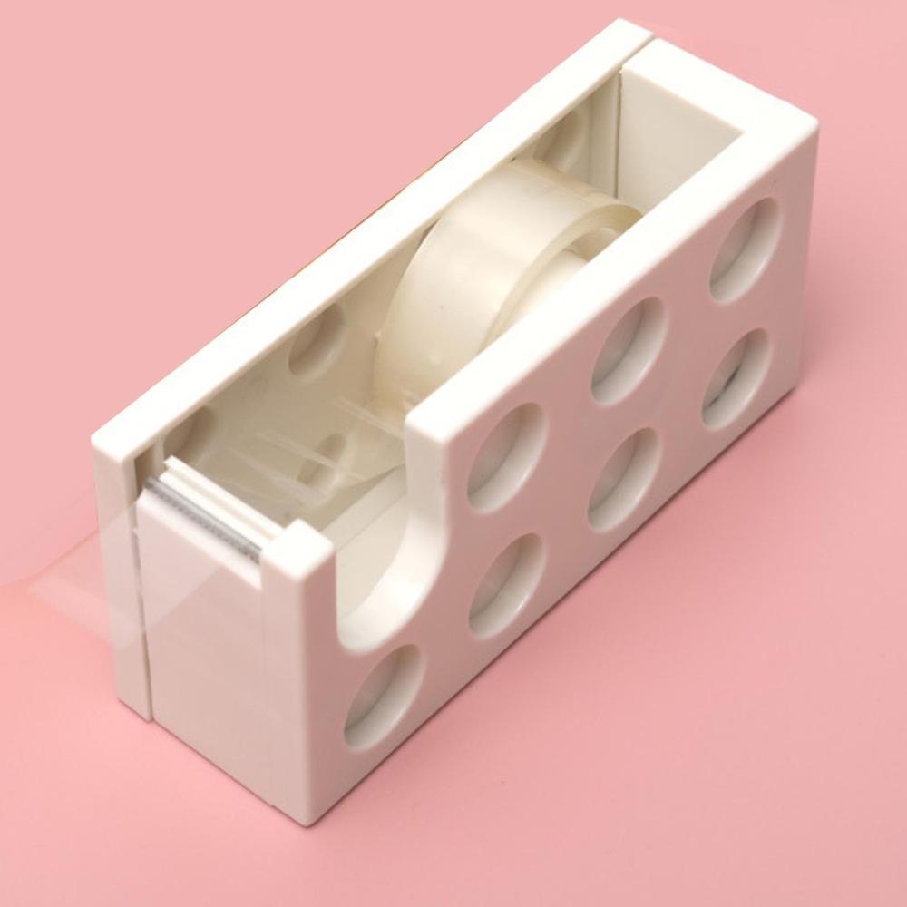 Small Size Tape Cutter Polymer Building Block Tape Dispenser Tape Dispenser  Office Workspace
