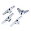 Rc Boat Alloy Rudder Steering Arm With 4/5/6mm Shaft Hole L Shaped Arm Straight Arm Boat Spare Parts