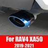 Stainless Car Tail Pipes Exhaust Silencer Frame Cover Muffler Modification For Toyota RAV4 XA50 RAV-4   2022