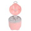 Baby Food Containers Large Pink Safe PP Material Sufficient Capacity Compact Portable Cute Style Powder Dispenser