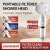 3 Modes Filtered Shower Head Antibacterial Antibacterial Shower Nozzle  Shower Accessory