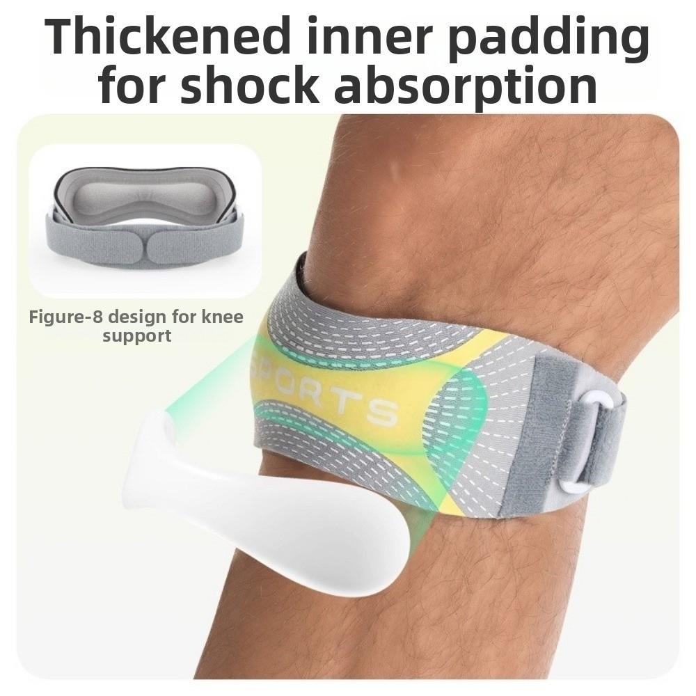 Breathable Patellar Support Strap Sweat-Wicking Sport Knee Wrap Knee Protection Strap Basketball