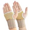Elastic Adjustable Wristband: Half-Finger Compression Wrap for Tennis & Fitness