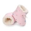 Newborn Baby Cotton Booties Non-Slip Sole Toddler Boys Girls First Walkers Infant Warm Fleece Shoes Snow Boots
