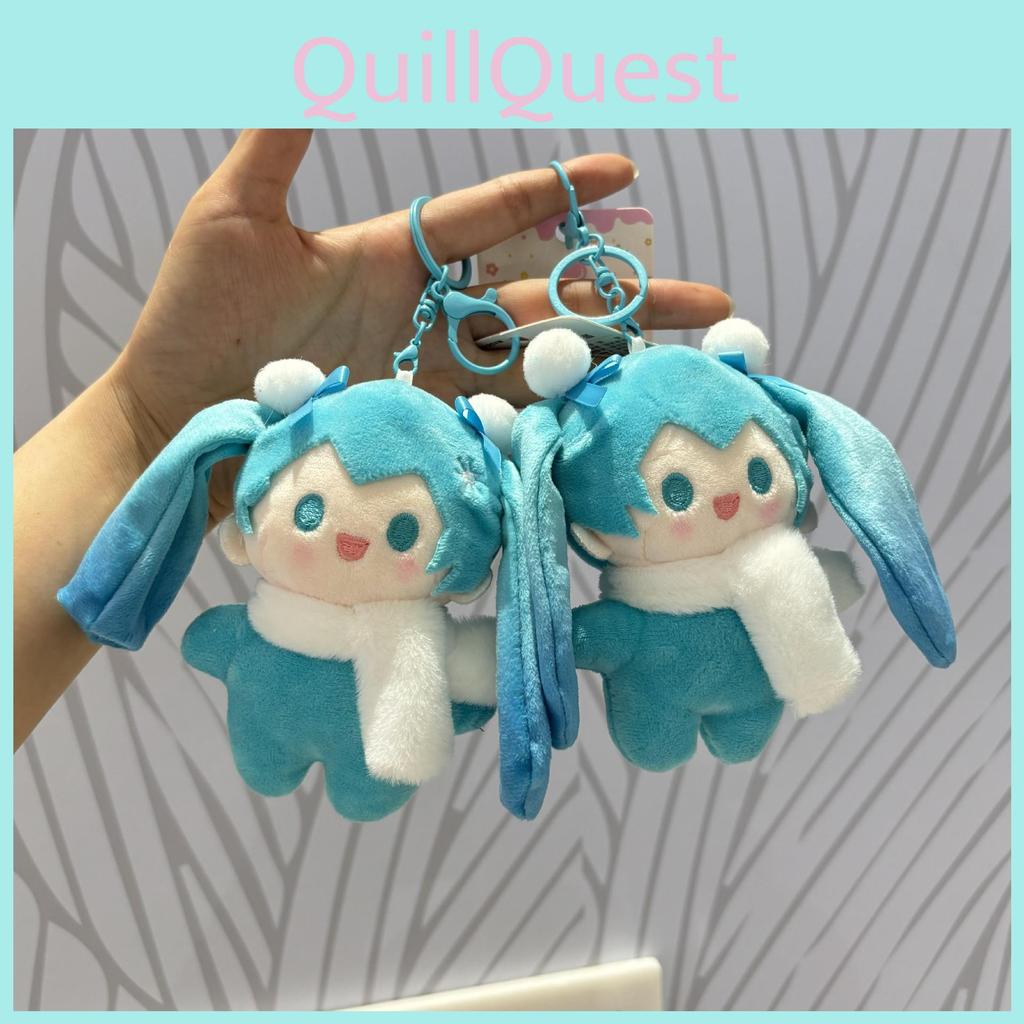 Adorable Plush Hatsune Miku Keychain Doll Colorful Backpack Accessory For Collectors