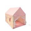 Indoor Children's Princess Castle Play Tent with Smiley Face Design
