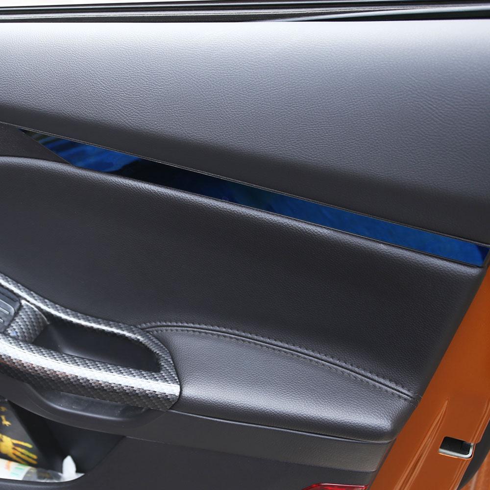 Für Ford Focus 3 MK3 2012 - 2017 Türverkleidung Türdekorleiste 2 Stück Schutzleiste Innenraumzubehör
