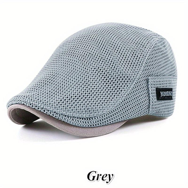 [Adjustable 100% Beret] Stylish & Comfortable 100% Beret - Adjustable with Breathable Eyelet Design, Available in Multiple Colors