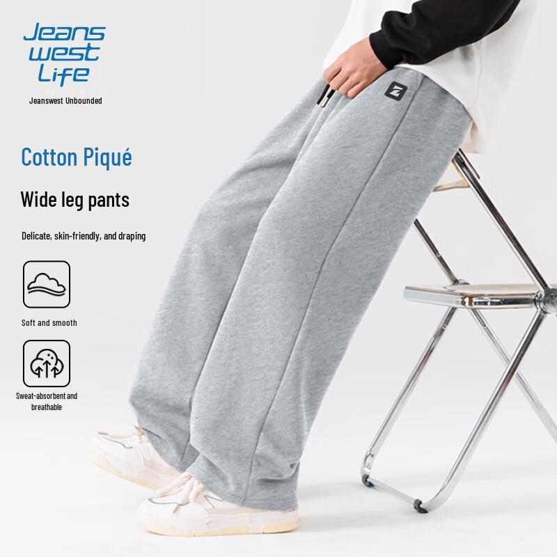 Jeanswest Life pánske voľné rovné ležérne tepláky