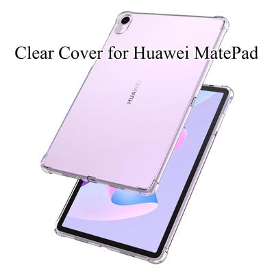 Huawei MatePad 10.4 için Temizle Kapak Kılıf TPU Hava Yastığı Funda Huawei MatePad 10.4 SE 10.1 10.4 inç yumuşak TPU