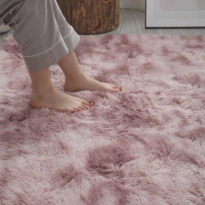 Bedroom/Living Room Cotton Rug Ultra Soft Modern Area Rectangle Rugs Shaggy Nursery Rug Home Room Plush Carpet Decor