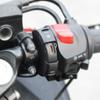 Motorcycle Handlebar Mount Charging Adapter SAE To USB & Type-C Socket for Cellphone Tablet Scooters Power Outlet