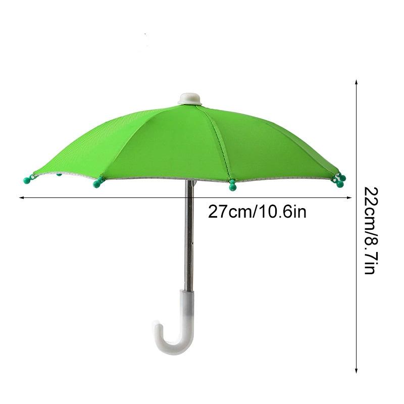 1PC Screen Protector Anti-Reflective Phone Umbrella Anti-Glare Mini Windproof Sunshade Cover Outdoor Phone Accessories Universal