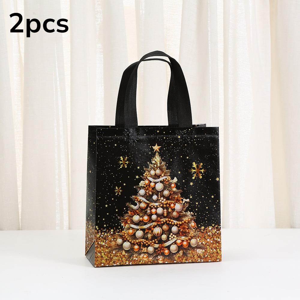 Christmas Handbag with Handle Christmas Tree Snowman Gift Bag Christmas Decorations for Home Christmas Candy Bag