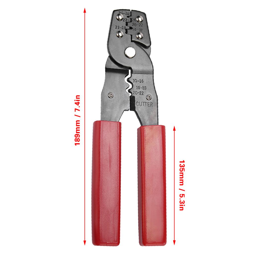  202B Multitul Wire Portable Cable Crimper Terminal Crimping Pliers Tool Efficient for Home Use