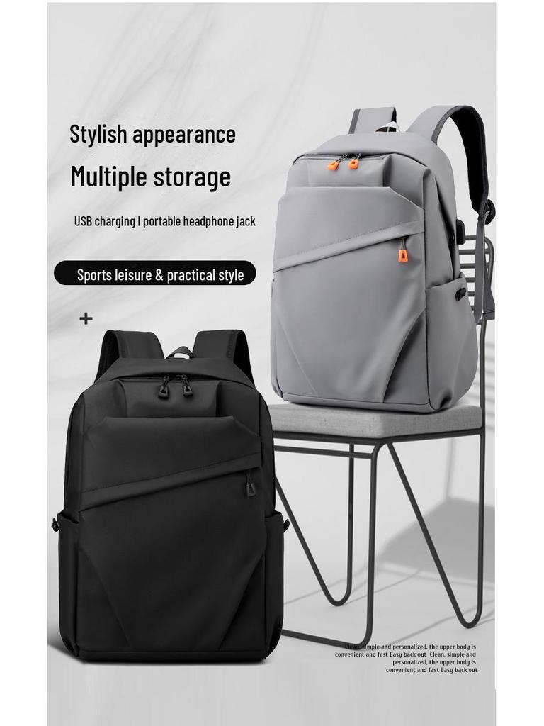 Stylish Large-Capacity Travel and Commuting Backpack for Students and Professionals
