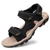 Anti-velvet Cowhide Casual Sandals Summer New Outdoor Beach Shoes Foreign Trade Large Size Grinding Stickers Trendy Fashion Men's Shoes