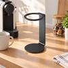 Black Metal Coffee Machine Stand Compact Freestanding with