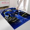 Chelsea FC Team Teppich für Wohnzimmer Schlafzimmer Zuhause Sofa Dekoration, Kinder Spiel rutschfeste Bodenmatte