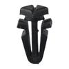 Qicarkey 50pcs Grille Retainer Clip 01553-03831 0155303831 Black Clip Replacement