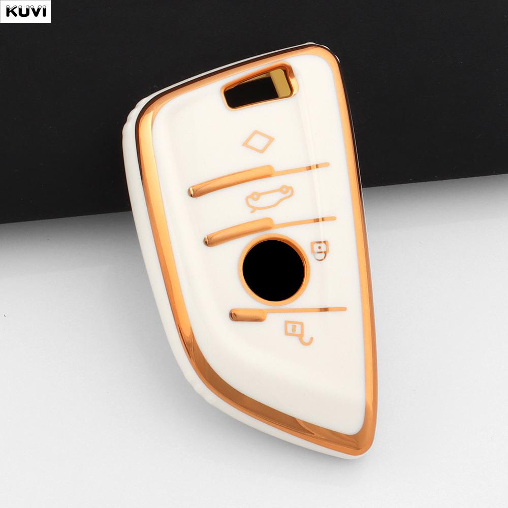 Tpu Car Key Case Cover For Bmw F20 G20 G30 X1 X3 X4 X5 G05 X6 X7 G11 F15 F16 G01 G02 F48 Accessories Holder Shell Keychainsories