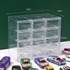 Children's Toy Car Display: Acrylic Multi-Layer Storage Box for Small Alloy Cars