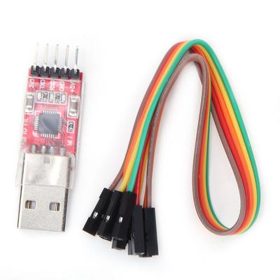 Adattatore Convertitore Seriale da USB a TTL a 5 Pin con Filo Jumper