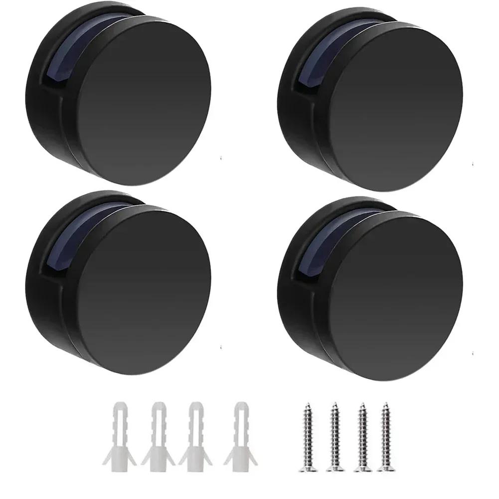 

4pcs Zinc Alloy Bathroom Mirror Clips Supports 3mm 5mm Glass Stylish Black Finish for an Elegant Bathroom Atmosphere China Mainland