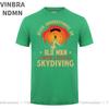 Vintage Retro Never Underestimate An Old Unisex Who Loves Skydiving T Shirt Unisex Unisex For Dad Birthday Gift Sky Diver Skydive Tshirt