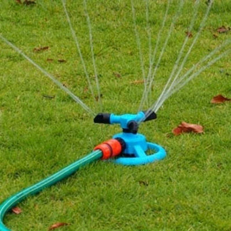Automatic Professional Garden Sprayer Irrigation Sprinkler Lawn New Portable 360° Rotating Watering System